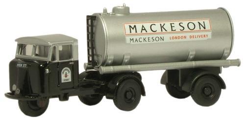 Mechanical Horse Tank Trailer Mackeson   76MH013   1:76 Scale,OO Gauge