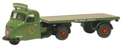 Scammell Scarab Flatbed Trailer BRS Parcels   76RAB005   1:76 Scale,OO Gauge