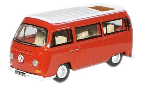 VW Camper Open Senegal Red/White   76VW004   1:76 Scale,OO Gauge
