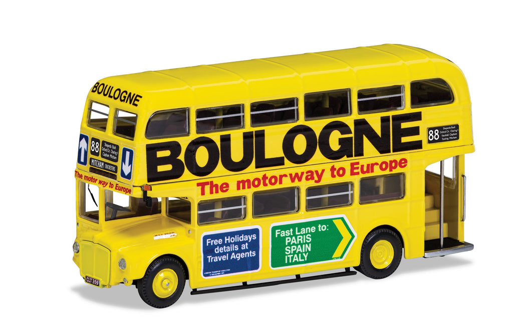AEC Type RM -  London Transport - 359 CLT - Route 88 Mitcham Cricketers -  Boulogne, The motorway to Europe