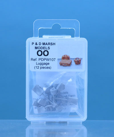 PD MARSH OO GAUGE LUGGAGE