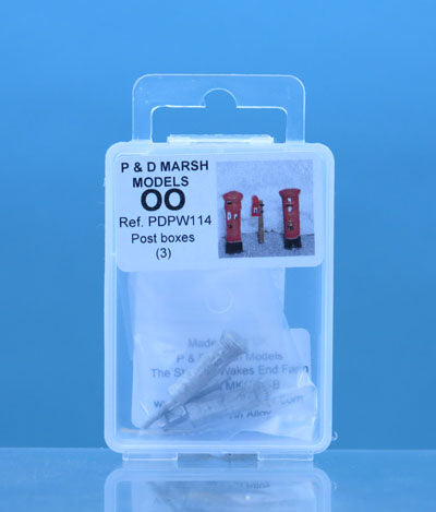 PD MARSH OO GAUGE POST BOXES