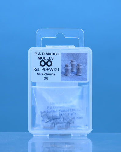 PD MARSH OO GAUGE MILK CHURNS
