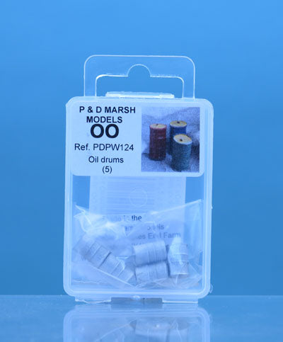 PD MARSH OO GAUGE OIL DRUMS
