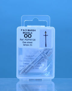 PD MARSH OO GAUGE GAS STREET LAMPS