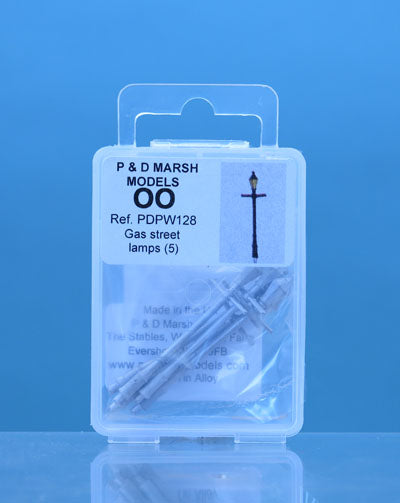 PD MARSH OO GAUGE GAS STREET LAMPS