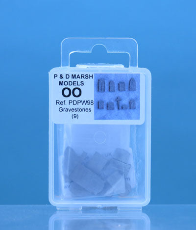 PD MARSH OO GAUGE GRAVESTONES