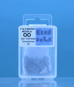 PD MARSH OO GAUGE GRAVESTONES