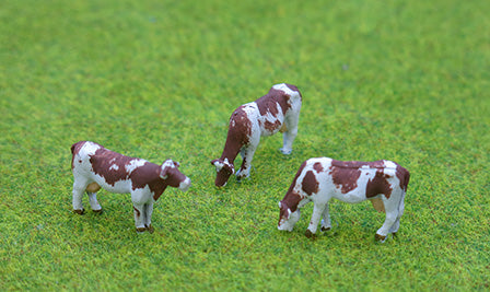 PAINTED COWS OO GAUGE