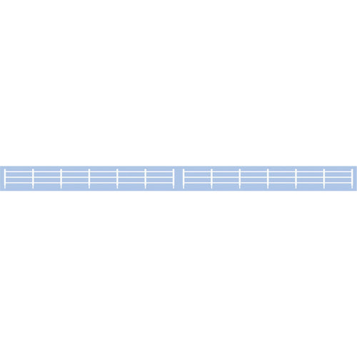 Lineside Fencing, White