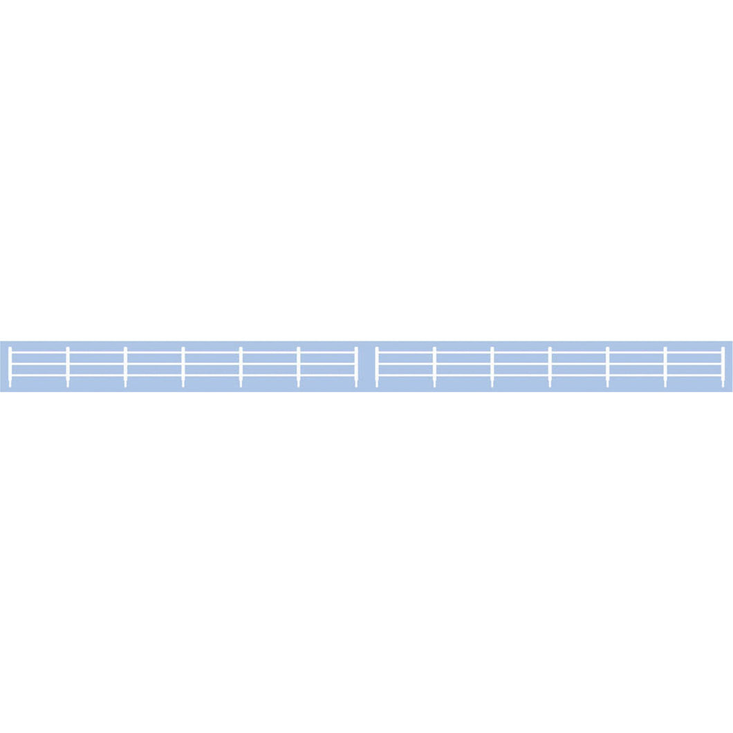 Lineside Fencing, White