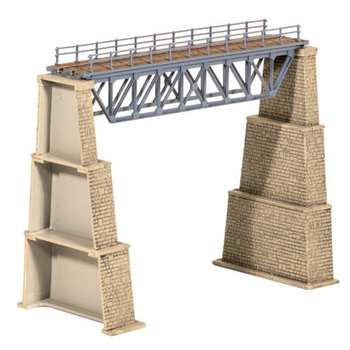 Steel Truss Bridge, with Stone Piers