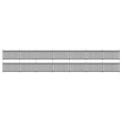 GWR Spear Fencing, Black, Straights