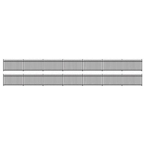 GWR Spear Fencing, Black, Straights