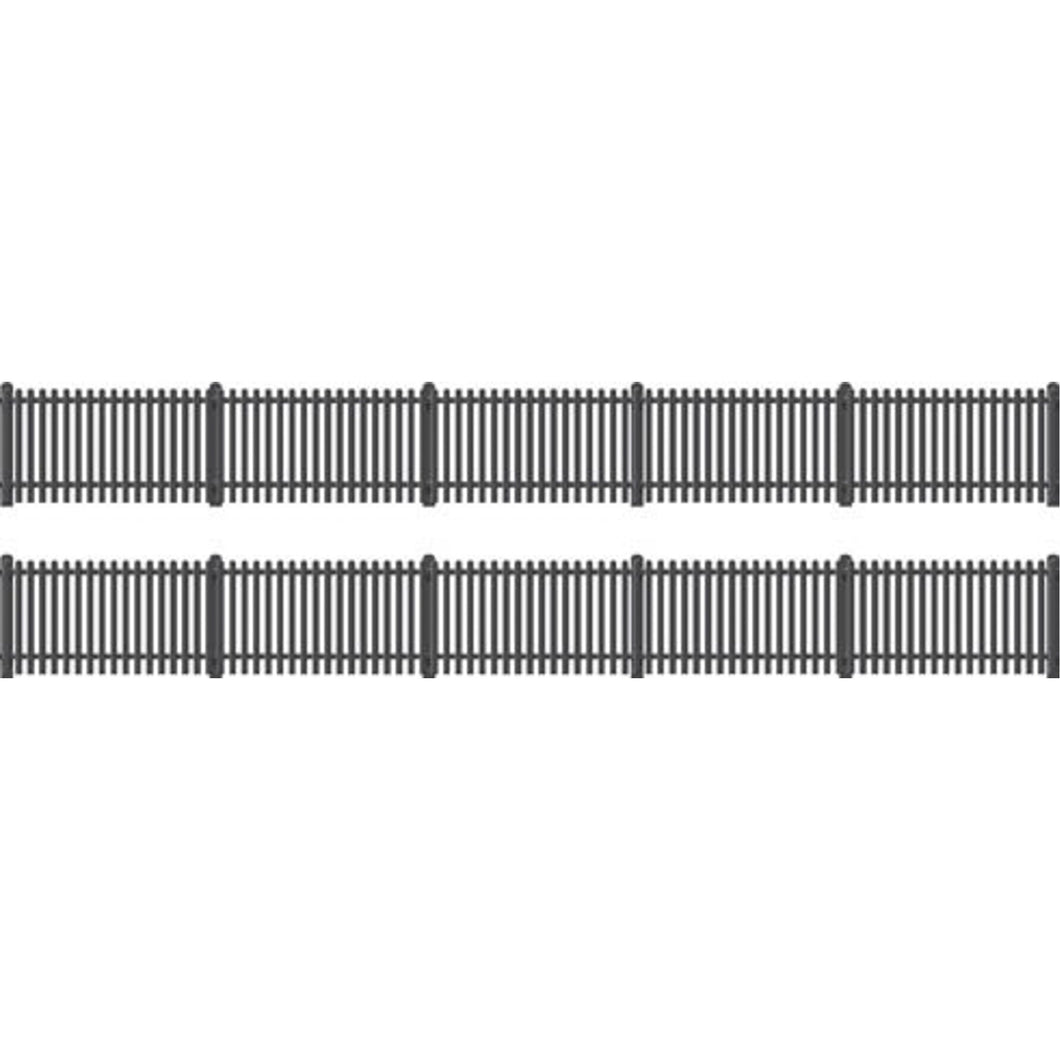 GWR Station Fencing, Black (straight only)