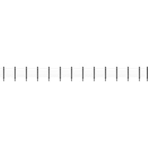 GWR Lineside Fencing, (36 posts with wire)