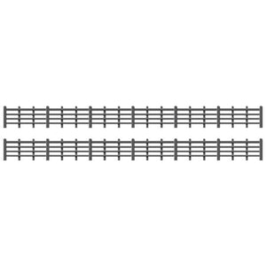 Lineside Fencing, Black (4 bar)