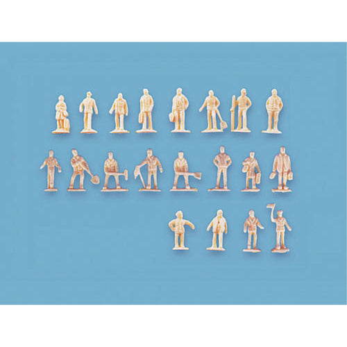 Assorted Unpainted Figures set A