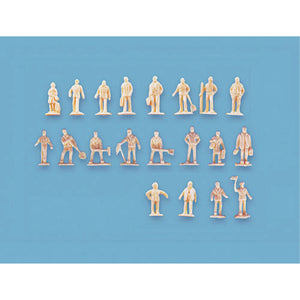 Assorted Unpainted Figures set A
