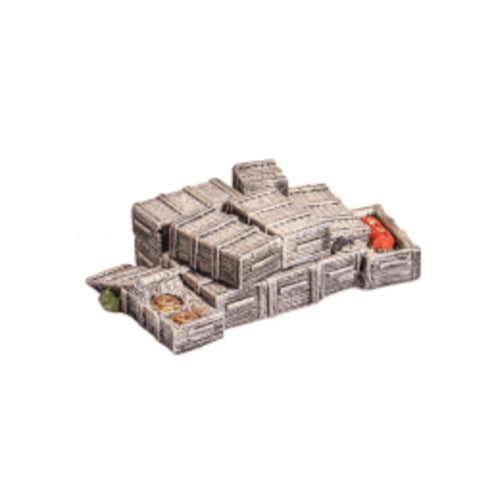 Unloaded Cargo Crates (Open & Closed)