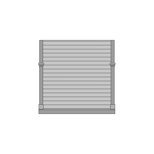 4 x Plain Board End PanelsWindow Panels