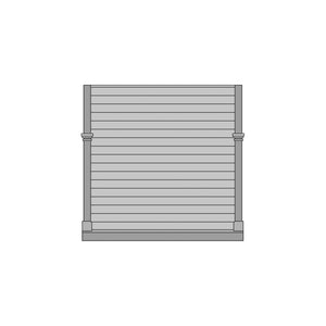 4 x Plain Board End PanelsWindow Panels