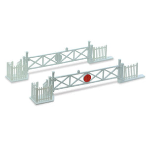 Level Crossing Gates (4) with Wicket Gates and Fencing    