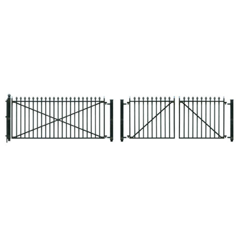 GWR Spear Fencing-Ramps & Gates,Fencing(890mm)1 Lge 2 sml Gates