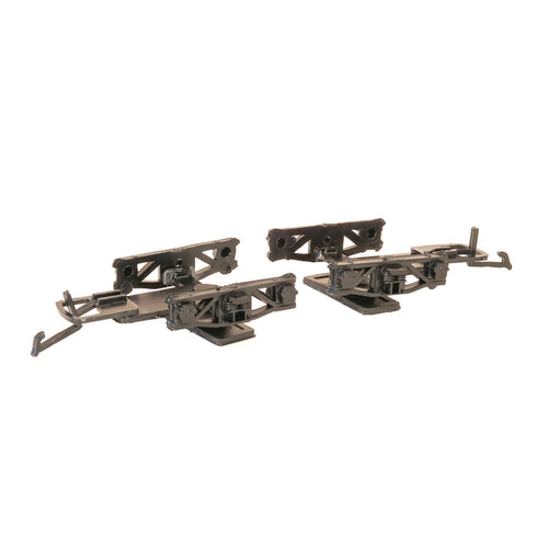 OO/HO Diamond Frame Wagon Bogies (from Kit PC20) Wheels Not included