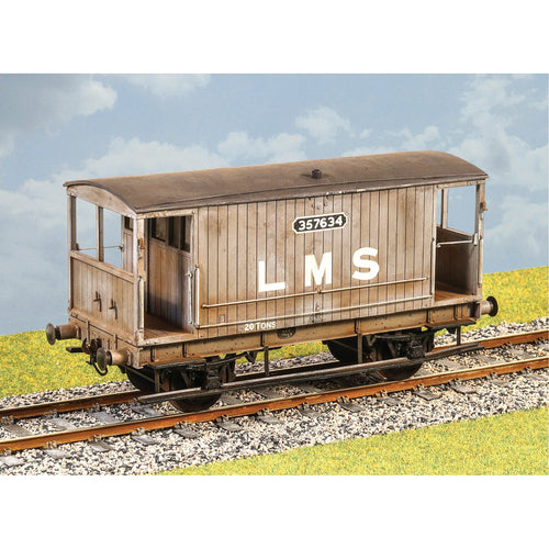 LMS Ex MR Design 20 Ton Goods Brake van