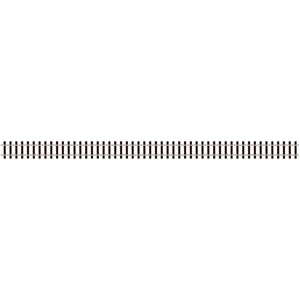 Wooden sleeper type, nickel silver rail           
