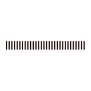 Wooden Flexible Track, nickel Silver Rail
