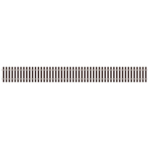 Wooden Flexible Track, nickel Silver Rail