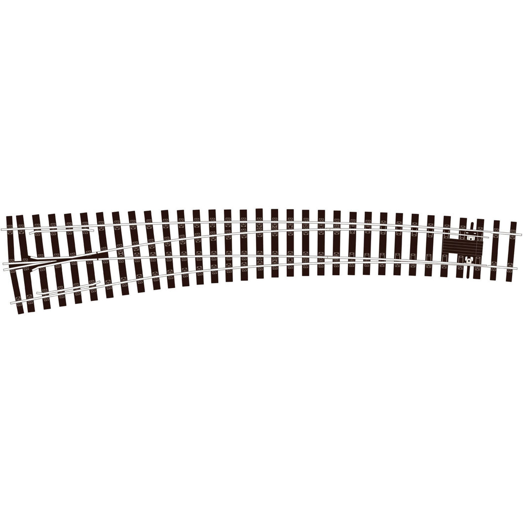Curved Turnout L/H Electrofrog