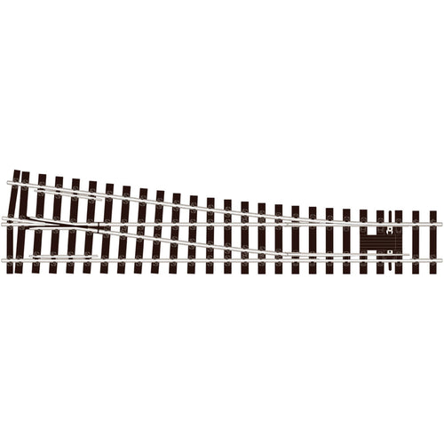 Medium radius (1828mm, 72‚�) Turnout R/H