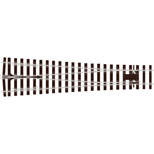 Y Medium radius (1828mm, 72�) Turnout Electrofrog