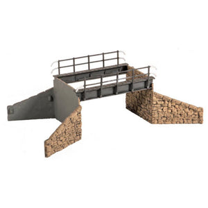 Occupational Bridge & Stone Abutments, Single Track