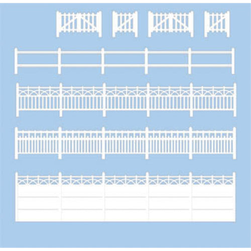 Concrete Fencing, 4 Different Types