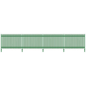 Modern Palisade Fencing   (1460mm)