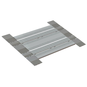 Modern Level Crossing Road Bed Single On Double Track