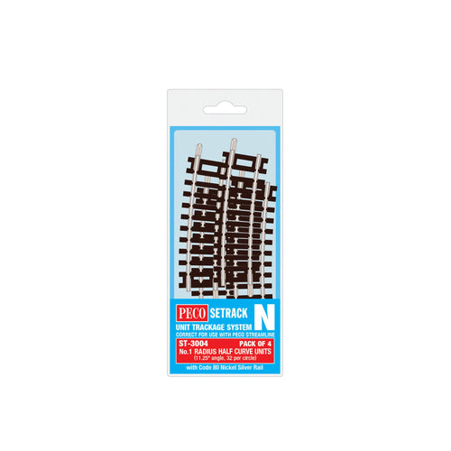 No.1 Radius Half Cuve, (4 x ST-4)
