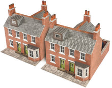 Load image into Gallery viewer, NEW VERSION 2021 - TER. HOUSES RED BRICK - N Gauge - PN103
