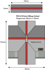 Village School      - N Gauge - PN153