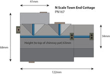 Load image into Gallery viewer, Town End Cottage - N Gauge - PN167 by Metcalfe

