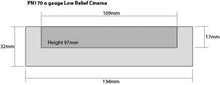 Load image into Gallery viewer, Low Relief Cinema and Two Shops - N Gauge - PN170 by Metcalfe

