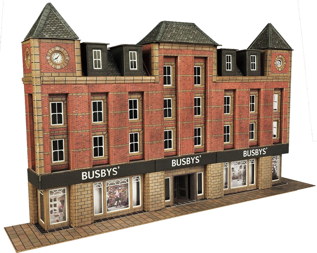 PN179 N Scale Low Relief Department Store