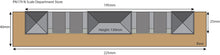Load image into Gallery viewer, Low Relief Department Store - N Gauge - PN179 by Metcalfe
