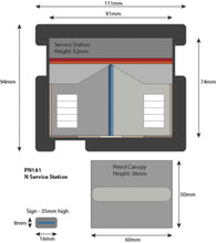 Load image into Gallery viewer, Service Station      - N Gauge - PN181
