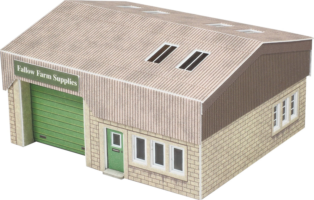 PN185 N Scale Industrial Unit