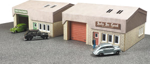 Industrial Unit - N Gauge - PN185 by Metcalfe